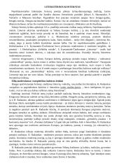 Radausko literatūrinis kontekstas