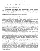 Literatūros mokymo metodika. Gamta ir žmogus. Granauskas.