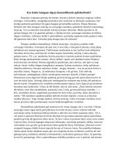 Kas lemia žmogaus elgesį dramatiškomis aplinkybėmis?