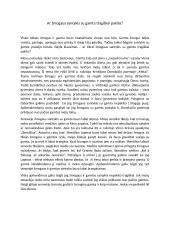 Ar žmogaus santykis su gamta tragiškai pakito?