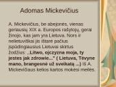 Adomas Mickevičius - ryškiausias Vilniaus romantinės mokyklos poetas 2 puslapis