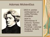 Adomas Mickevičius - ryškiausias Vilniaus romantinės mokyklos poetas 7 puslapis