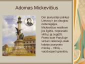 Adomas Mickevičius - ryškiausias Vilniaus romantinės mokyklos poetas 8 puslapis