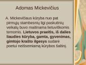 Adomas Mickevičius - ryškiausias Vilniaus romantinės mokyklos poetas 10 puslapis