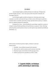 Paciento rengimas anestezijai ir operacijai 3 puslapis