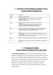 Paciento rengimas anestezijai ir operacijai 8 puslapis