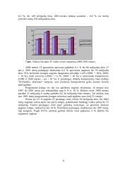 Pasaulinis informacinių komunikacijų tinklas (Europoje ir kt.) ir jo ekonominė charakteristika 11 puslapis