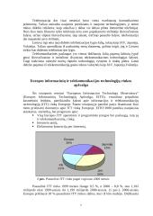 Pasaulinis informacinių komunikacijų tinklas (Europoje ir kt.) ir jo ekonominė charakteristika 7 puslapis