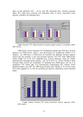 Pasaulinis informacinių komunikacijų tinklas (Europoje ir kt.) ir jo ekonominė charakteristika 8 puslapis