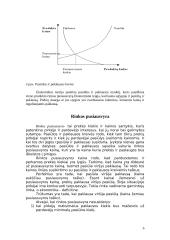 Pasiūla. Paklausa. Rinkos pusiausvyra 6 puslapis
