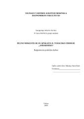 Pelno mokestis ir apskaita: firma "Andarnera"