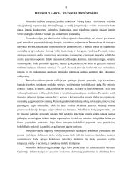 Personalo vadybos svarba sėkmingam įmonės darbui, personalo vadybos turinys ir vadybos principai 4 puslapis