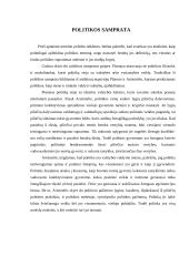 Politikos mokslo samprata, problematika ir raidos etapai 4 puslapis