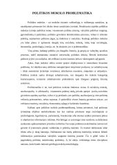 Politikos mokslo samprata, problematika ir raidos etapai 7 puslapis