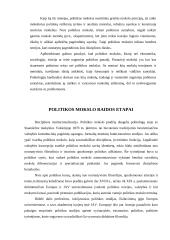 Politikos mokslo samprata, problematika ir raidos etapai 8 puslapis