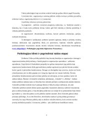 Politikos mokslo kilmė, problematika ir raidos etapai 5 puslapis