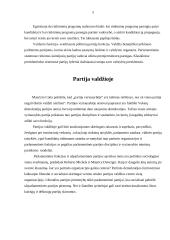Politinių partijų vaidmuo politinėje sistemoje 5 puslapis