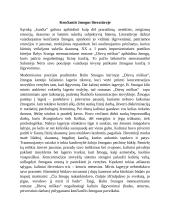 Kenčiantis žmogus lietuvių literatūroje