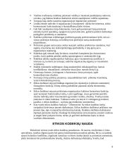 Profesinės etikos kodeksas 8 puslapis