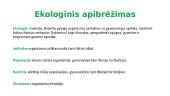 Ekosistema – svarbus ekologinis vienetas 3 puslapis