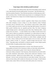 Kaip žmogus siekia tobulinti pasaulį literatūroje?
