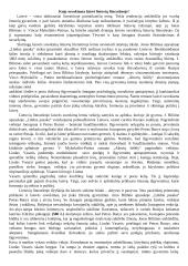 Kaip suvokiama laisvė lietuvių literatūroje? (Biliūnas, Mykolaitis-Putinas)