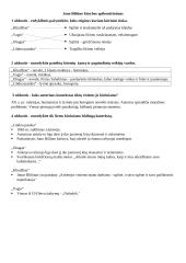 Jono Biliūno kūrybos apibendrinimas