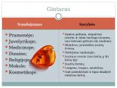 Gintaras – gamtinis polimeras 7 puslapis