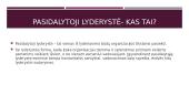 Distributed leadership (pasidalytoji lyderystė) 3 puslapis