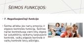 Šeimos funkcijos ir jų sąveikavimas 11 puslapis