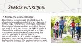 Šeimos funkcijos ir jų sąveikavimas 8 puslapis