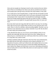 Travel to other countries