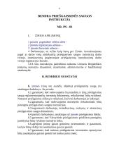 Saugos darbe organizavimas: IĮ "Arbatos ir kavos gurmanams" 6 puslapis