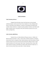 Saulės užtemimai, jų skirstymas, tipai bei pasekmės 3 puslapis