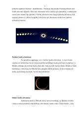 Saulės užtemimai, jų skirstymas, tipai bei pasekmės 5 puslapis