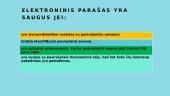 Apie elektronines paslaugas 8 puslapis