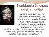 Moralės klausimai novelėje "Vagis" 2 puslapis