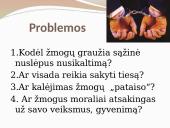 Moralės klausimai novelėje "Vagis" 15 puslapis