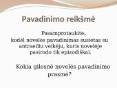 Moralės klausimai novelėje "Vagis" 3 puslapis