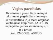 Moralės klausimai novelėje "Vagis" 10 puslapis