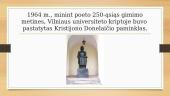 Kristijono Donelaičio atminimo įamžinimas 3 puslapis