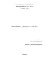 Smurto priežastys ir raiška Lietuvos mokyklose