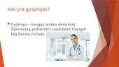 Gydytojo profesija ir medicina 5 puslapis