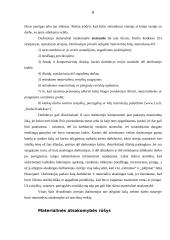 Darbuotojo materialinė atsakomybė pagal LR Darbo Kodeksą 6 puslapis