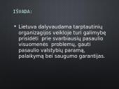Lietuva ir tarptautinės organizacijos 13 puslapis