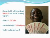 Infliacija Zimbabvėje pristatymas 6 puslapis