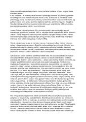 Kartų konfliktas konfliktas J. Grušo knygoje „Meilė, džiazas ir velnias“