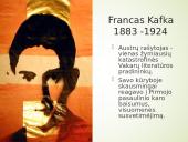 Francas Kafka ir absurdo literatūra