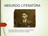 Francas Kafka ir absurdo literatūra 2 puslapis