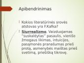 Francas Kafka ir absurdo literatūra 14 puslapis